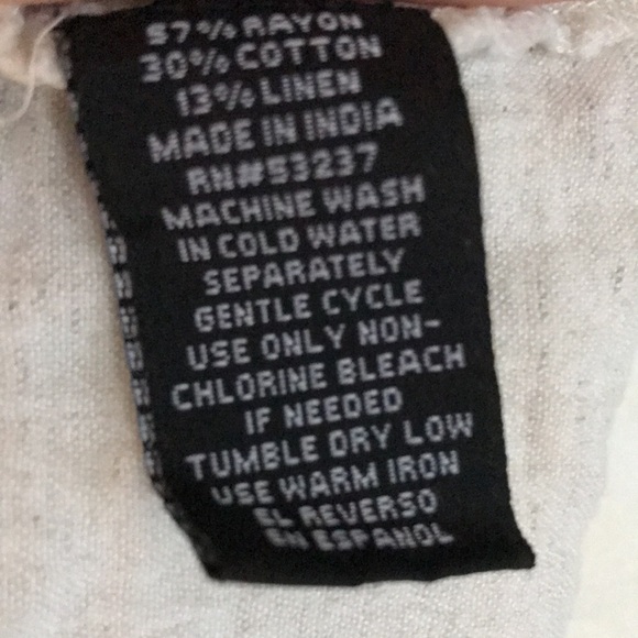 Praire style potato sack style blouse - Picture 6 of 6